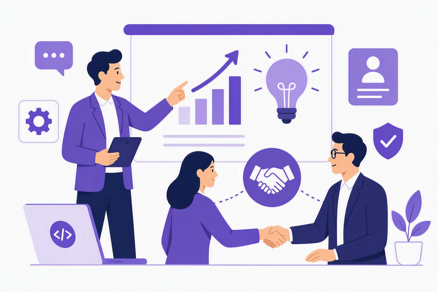 Illustration conseil informatique